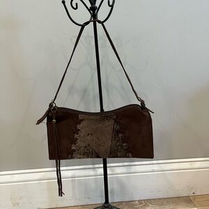 Brown Suede Women's Bag